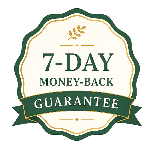 7-day money-back guarantee