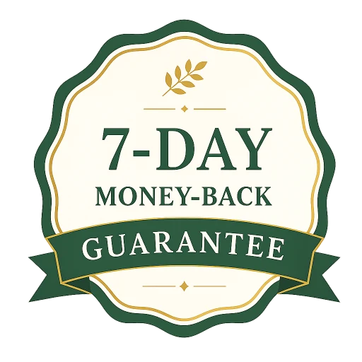 7-day money-back guarantee